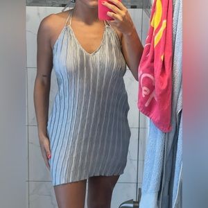 NWT silver dress from MOTEL